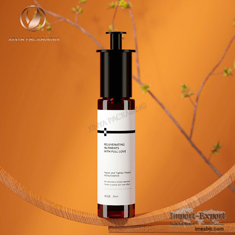 30ml dropper glass bottle serum oil beauty skincare cosmetic packaging