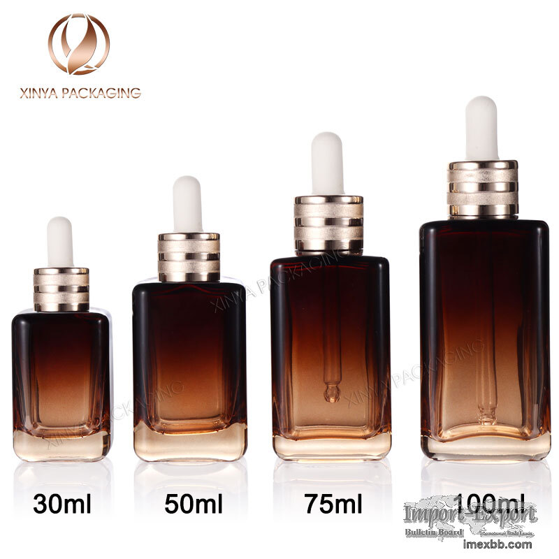 30-50-75-100ml dropper glass bottle serumbeauty skincare cosmetic packaging