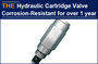 AAK Hydraulic Cartridge Valve Corrosion-Resist   ant for over 1 year