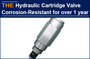 AAK Hydraulic Cartridge Valve Corrosion-Resistant for over 1 year