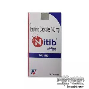 Nitib 140mg Ibrutinib Brand Name Capsule