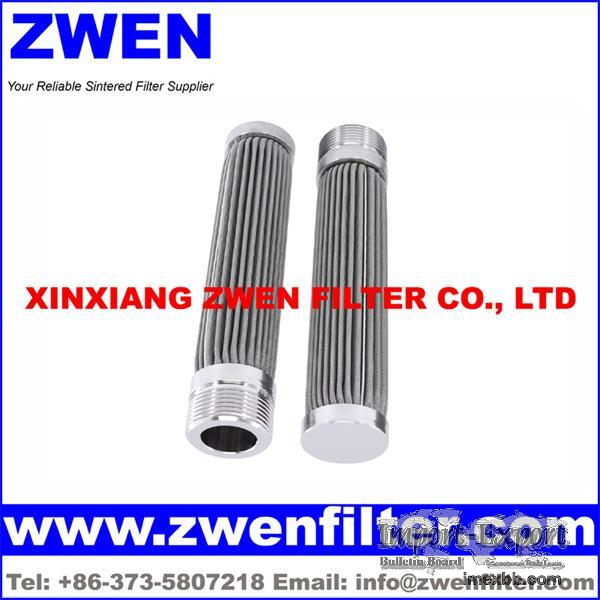 Pleated Stainless Steel Filter Element