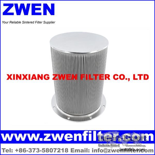 Pleated Wire Mesh Filter Cartridge