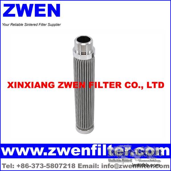 Pleated Wire Mesh Filter Element
