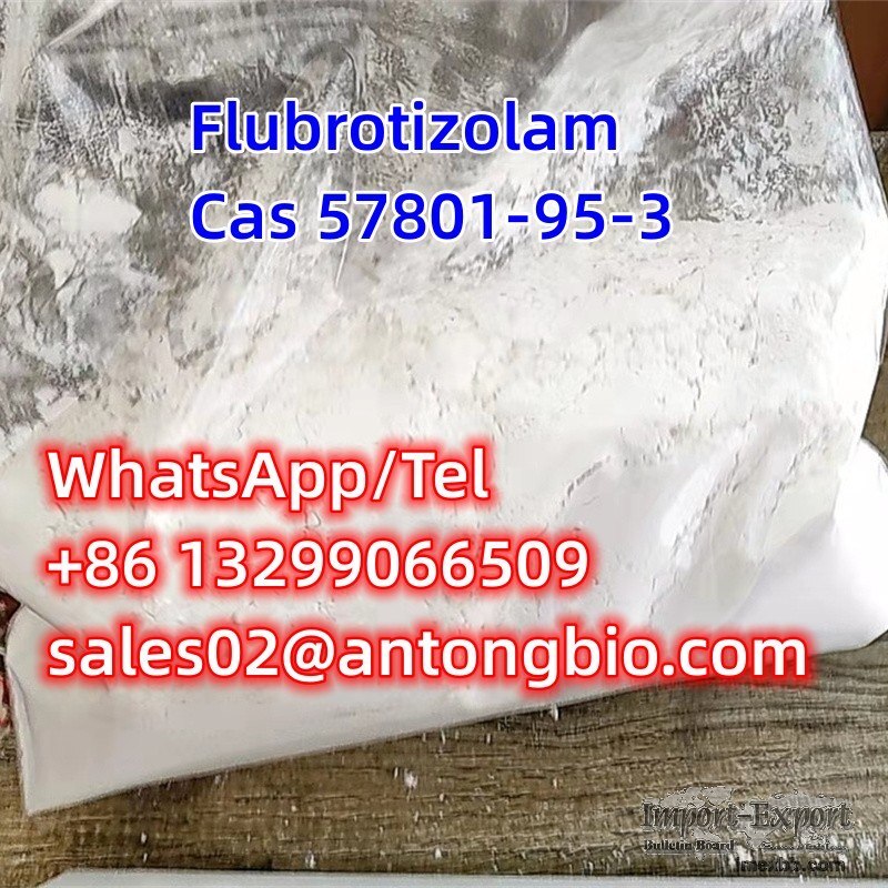 Cas 57801-95-3 Flubrotizolam C15H10BrFN4S