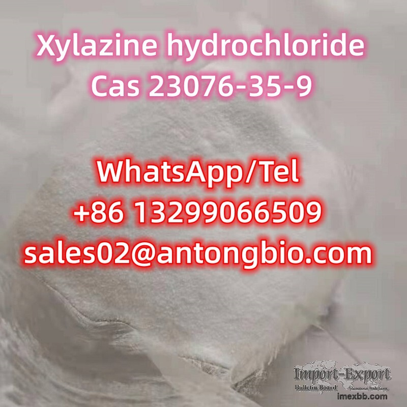Cas 23076-35-9 Xylazine hydrochloride  C12H17CIN2S