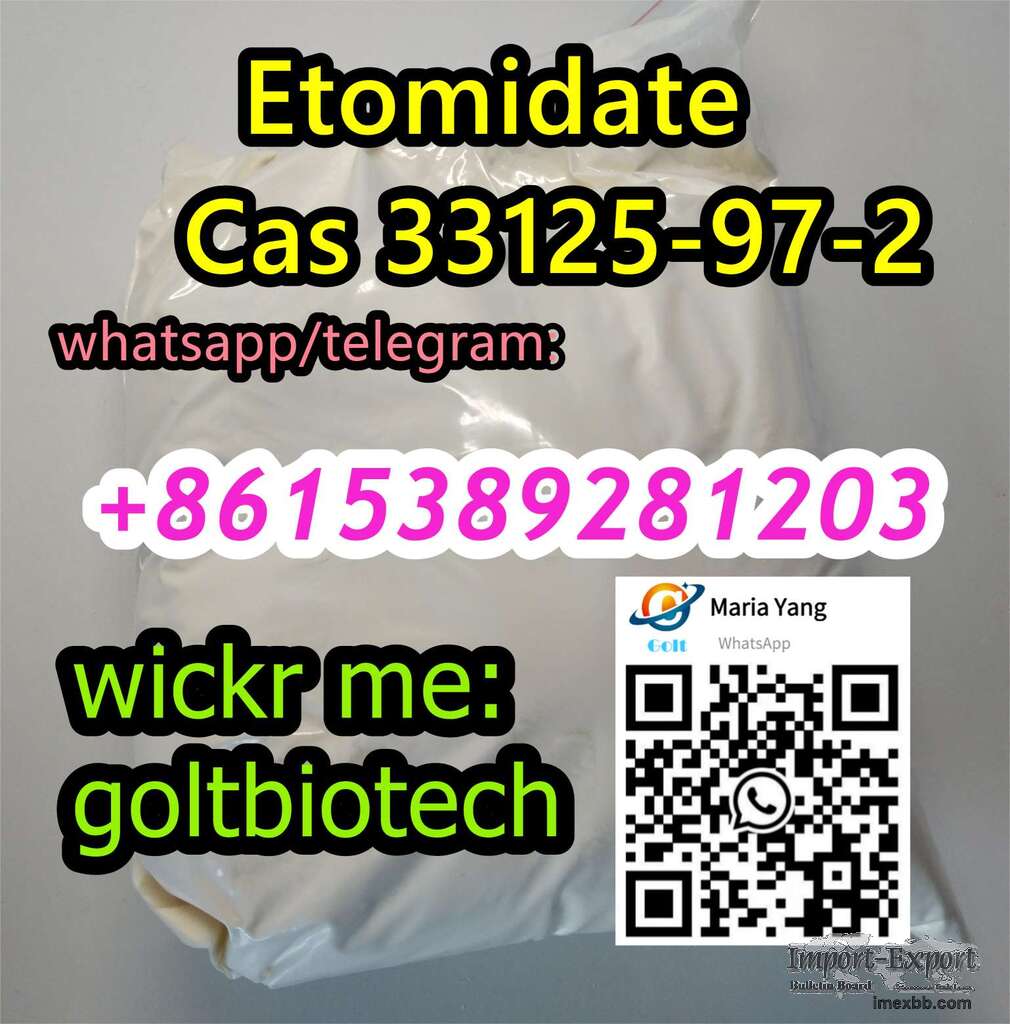 Safe shipment strong Etomidate powder for sale best price Wickr:goltbiotech