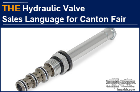 AAK Hydraulic Valve Sales Languages for Canton Fair