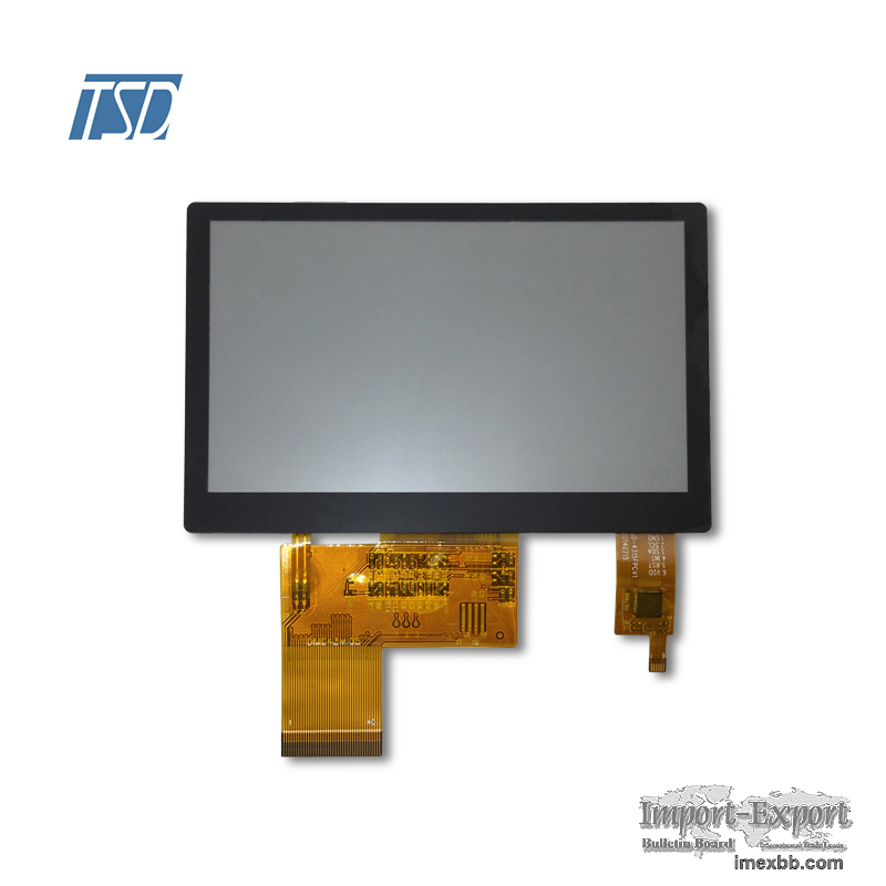 SPI Interface 4.3 Inch Tft Lcd Display Flash Memory 480x272 IPS Lcd 