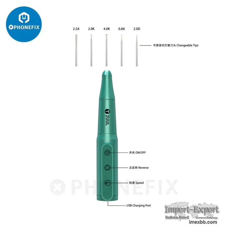 2UUL DA81 Electric Rechargeable Polishing Grinding Pen