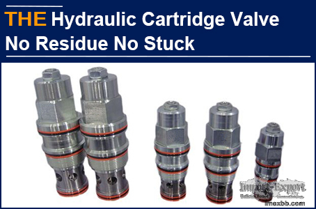 AAK 4 Cleaning Procedures, no residue on Hydraulic Cartridge Valves