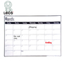 Custom 12x17" Magnetic Monthly Weekly Dry Erase Planner for Schedule	