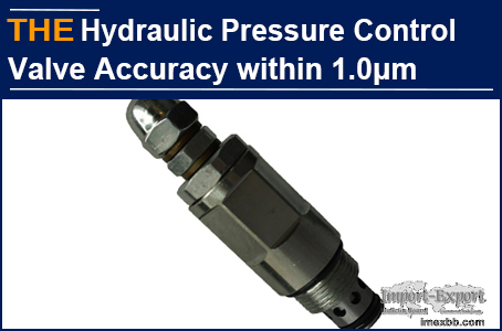 AAK Hydraulic Pressure Control Valve Accuracy within 1.0μm