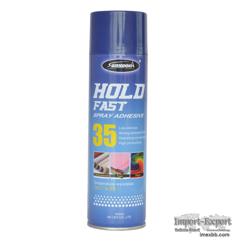 All-Purpose Spray Adhesive For Plastic And PVC Paper