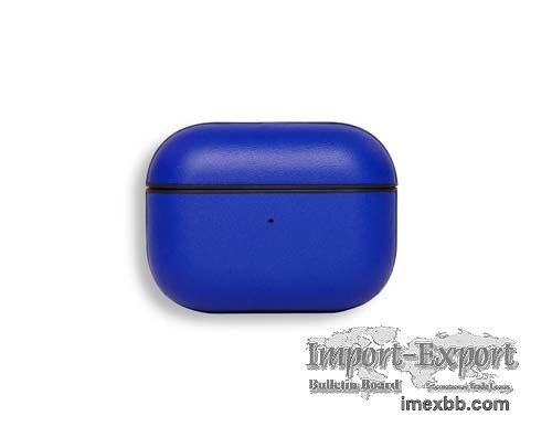 Blue Leather AirPods Pro 2th Case