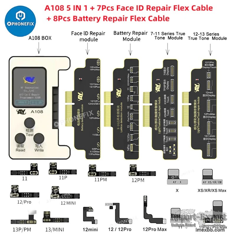  AY A108 Multifunctional Programmer BOX For iPhone 8-14 Pro Max
