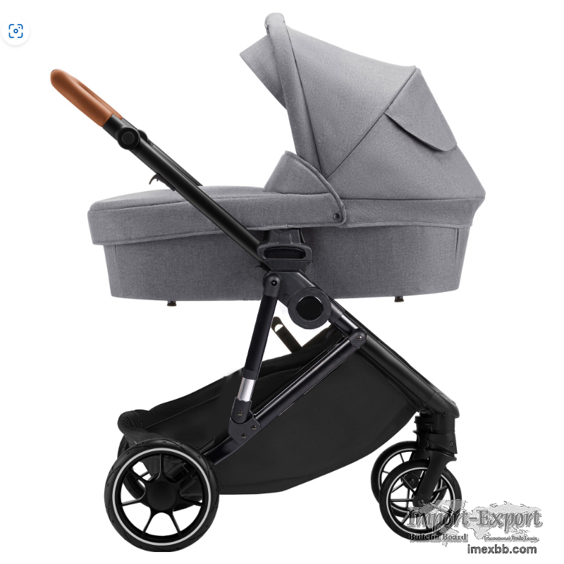 EN1888-1:2018+A1:2022 3 in 1 baby stroller High View Luxury Baby pram