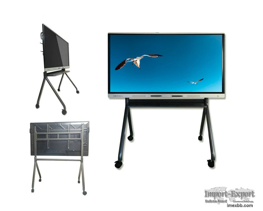 All in one smart whiteboard 50 inch 4K touch screen interactive flat panel