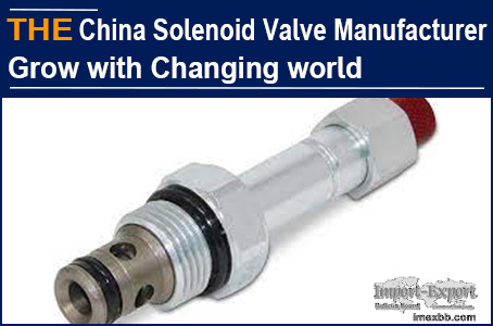 China Hydraulic Solenoid Valve Manufacturer Grow with Changing World