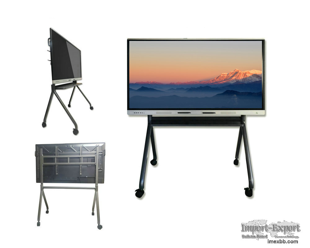 75 inch LED display topuch screen smart board panel interactive whiteboard 