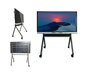86'' interactive whiteboard touch screen interactive board 4k with camera