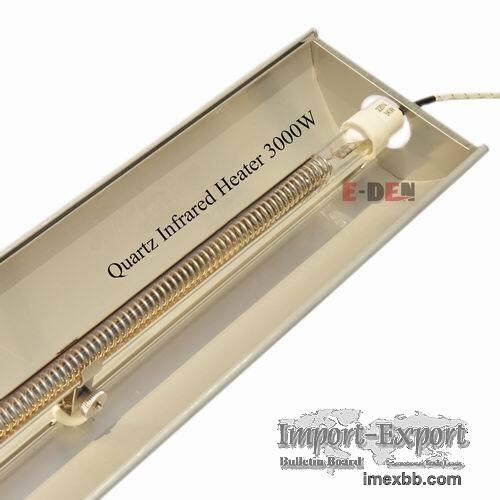 SELL 220V 3000W 1900mm Quartz Infrared Emitter With Single Tube