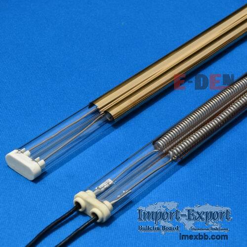 SELL 380V 7500W 2500mm Twin Tube Quartz Infrared Heating Lamp