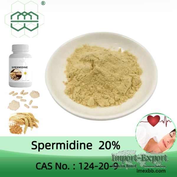Spermidine CAS No.:124-20-9-0 20.0% for anti-aging