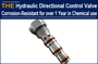 AAK Hydraulic Directional Control Valve Corrosion-Resistant for over 1 Year