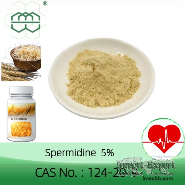 Spermidine CAS No.: 124-20-9-0 5.0% purity for anti-aging