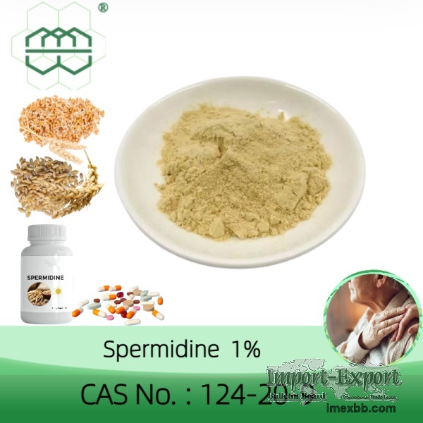 Spermidine CAS No.: 124-20-9-0 1.0% purity for anti-aging