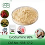 Evodiamine CAS No.: 518-17-2 98.0% purity min.for Anti-tumor, stomach str