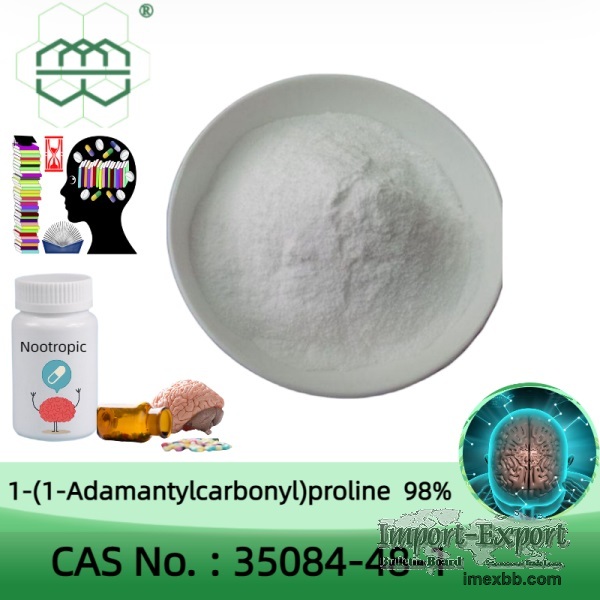1-(1-Adamantylcarbonyl) proline CAS No.: 35084-48-1 98.0% min. For Nootro