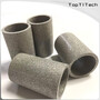 30um titanium sintered porous metal filter tube