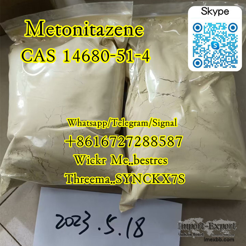 99.9 purity Metonitazene CAS 14680-51-4 opioid powdr whatsapp+8616727288587