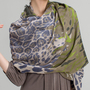  Wool Thin Shawl Air Conditioned Room Wool Scarf Contrast Neck Female