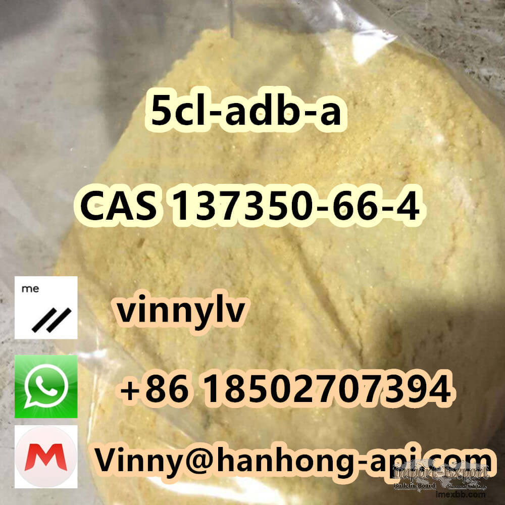 Raw Materials of Pharma Chemicals 5cl-adb-a CAS 137350-66-4 with Safe and F