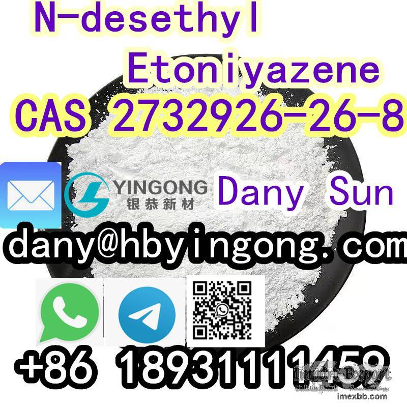  2732926-26-8	N-desethyl Etoniyazene  WhatsApp：+86 18931111459 dany