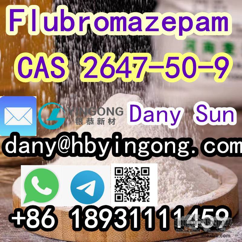 2647-50-9 Flubromazepam WhatsApp：+86 18931111459 dany