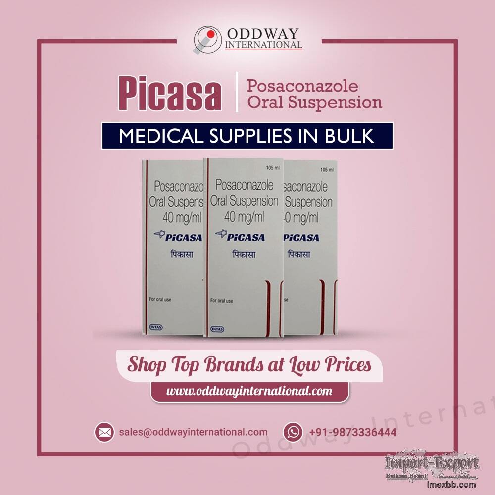 Treat Fungal Infection with Picasa 40mg Posaconazole Oral Suspension
