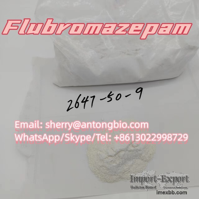 spot supplies Flubromazepam CAS 2647-50-9
