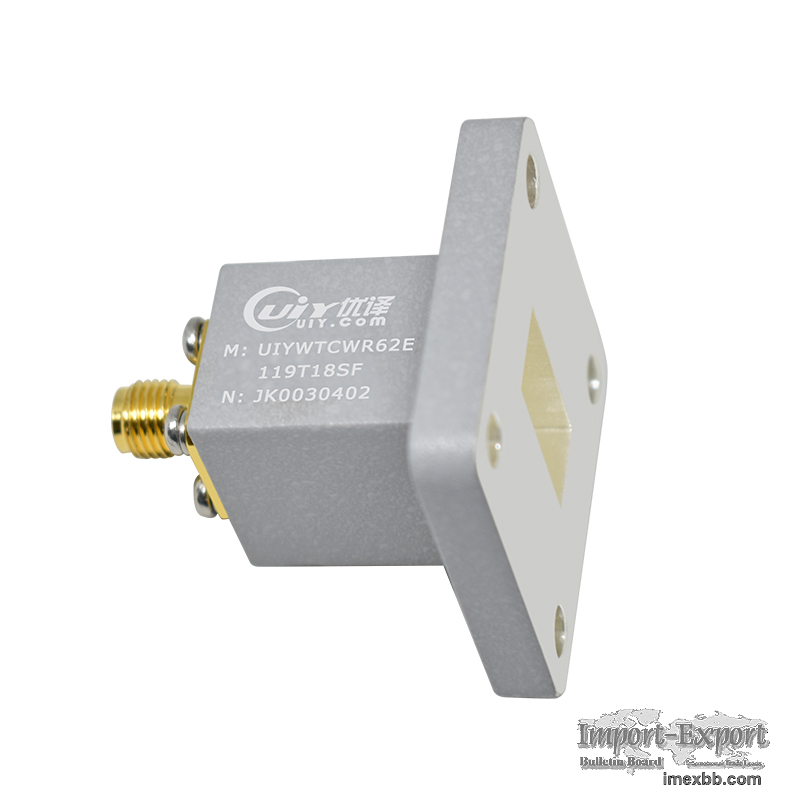 X Ku Band 11.9 to 18.0GHz WR62 BJ140 RF Waveguide to Coaxial Adapters