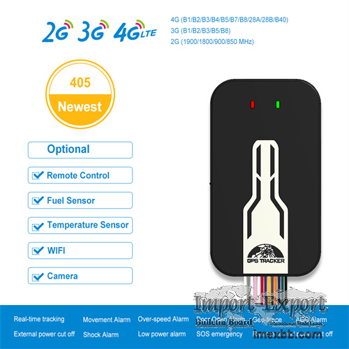 Car GPS Tracker gps-405 3g/ 4g LTE with Auto track continuously and Alarm