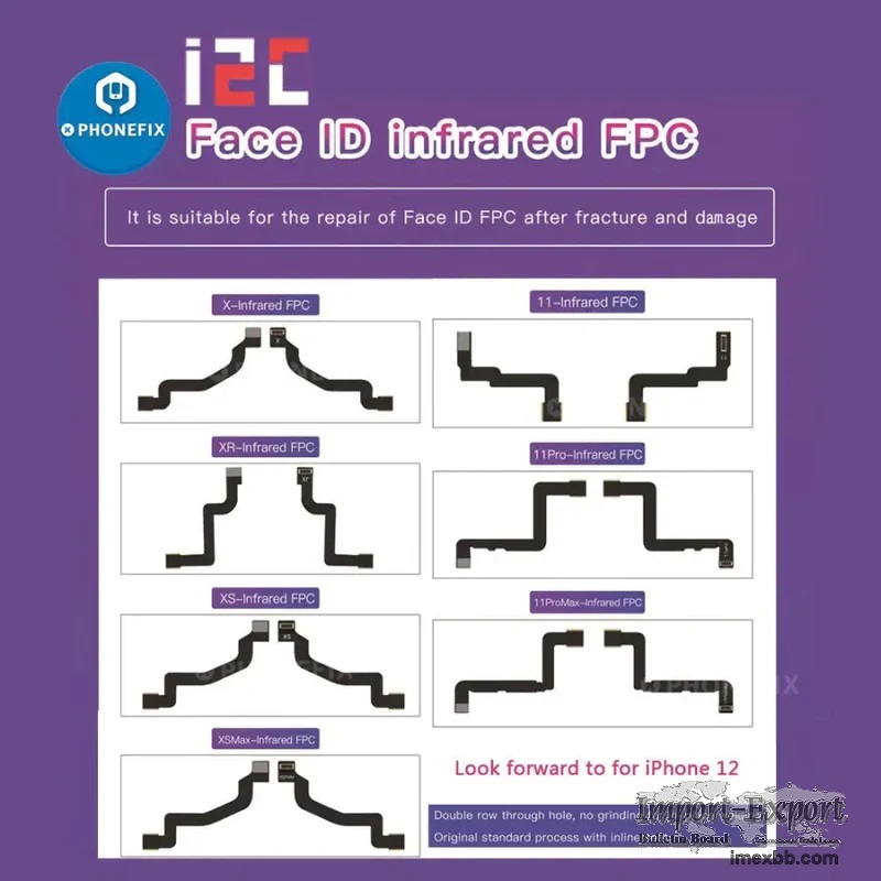   I2C InFrared Dot Projector FPC Flex Cable For iPhone X-11 Pro Max Repair