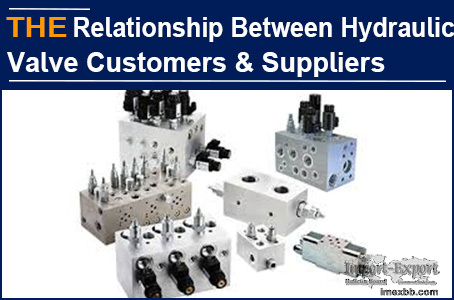 Relationship between Hydraulic Cartridge Valve Customers & Suppliers