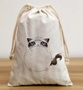 Muslin Bag, Cotton Pouch, Cotton Wedding Bag, Cotton Gift Bag