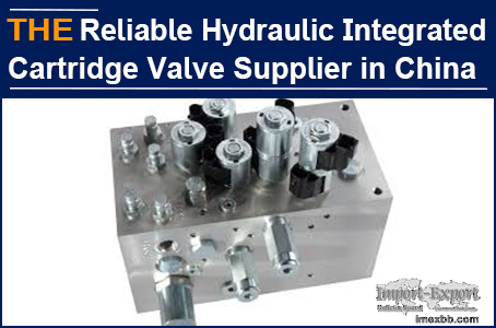 The Reliable Integrated Hydraulic Cartridge Valve Supplier in China