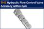 AAK Hydraulic Flow Control Valve Accuracy within 2μm