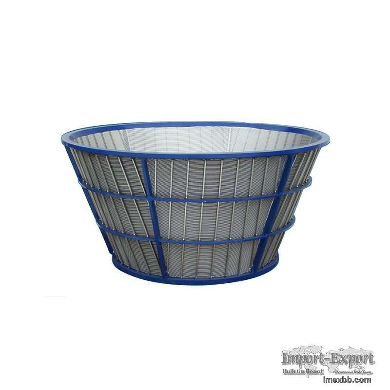 Basket Wedge Wire Screen filters