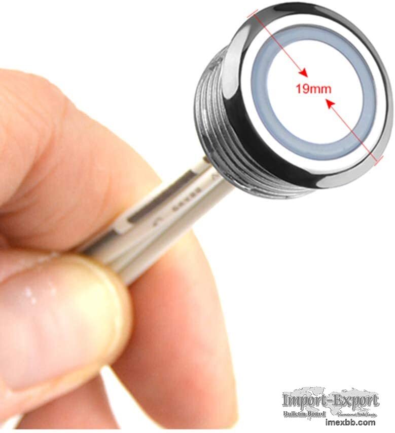 Multi-Location LED Illuminated Touch Light Dimmer Switch